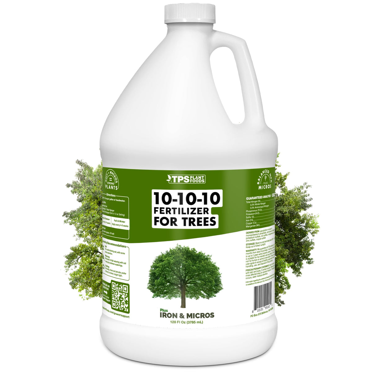 10-10-10 Fertilizer with Iron & Micros, 1 Gal S564327