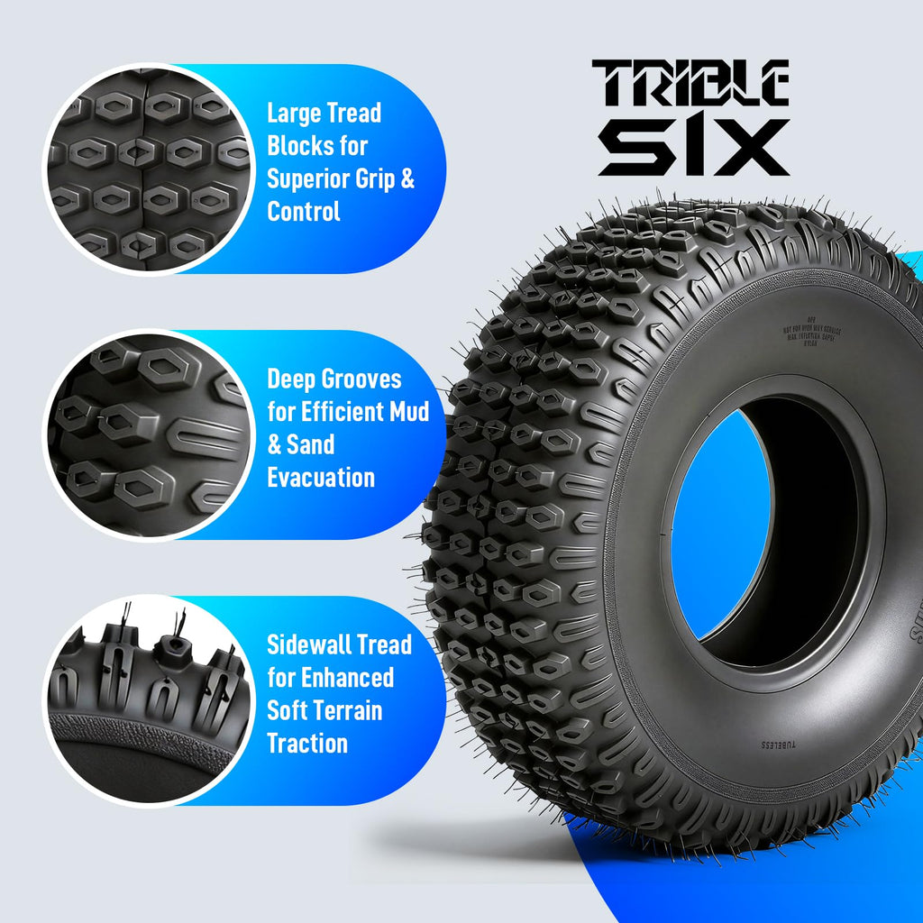 Set of 2 20x7-8 All-Terrain Tires U51123