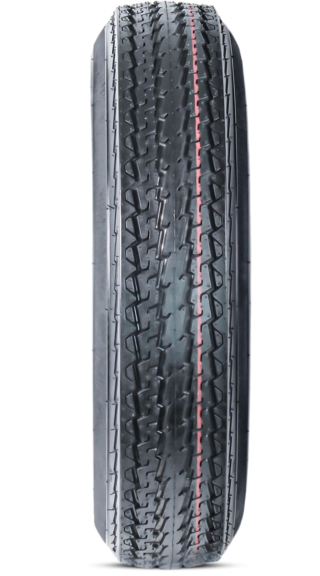 2-Pack Trailer Tire Rim Assembly 4.80-12 5 Lug Black Z5833