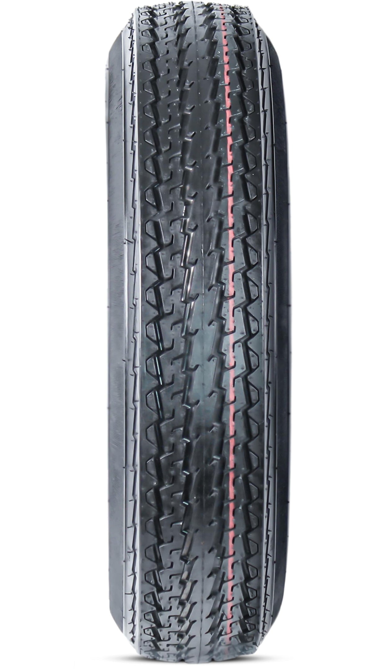 2-Pack Trailer Tire Rim Assembly 4.80-12 5 Lug Black Z5833