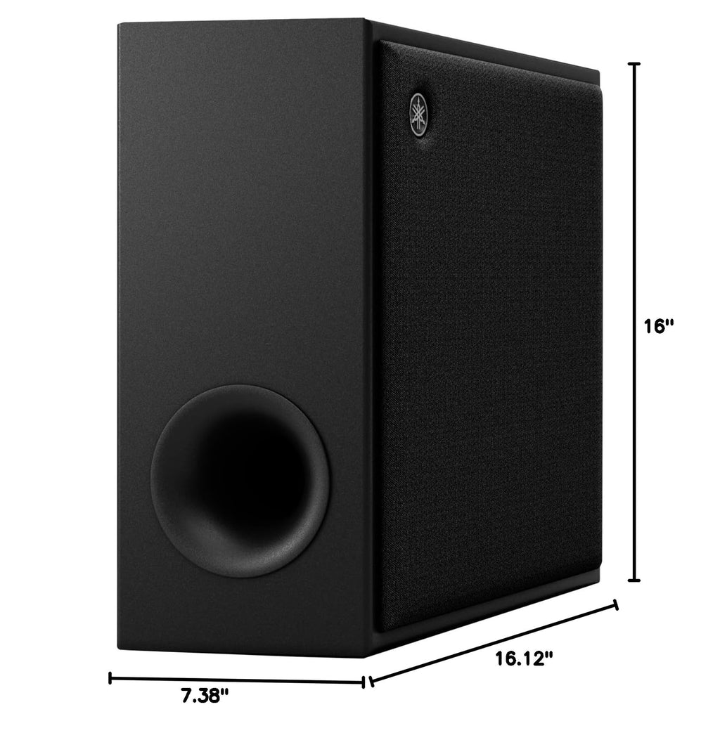 Black Wireless Subwoofer S18508
