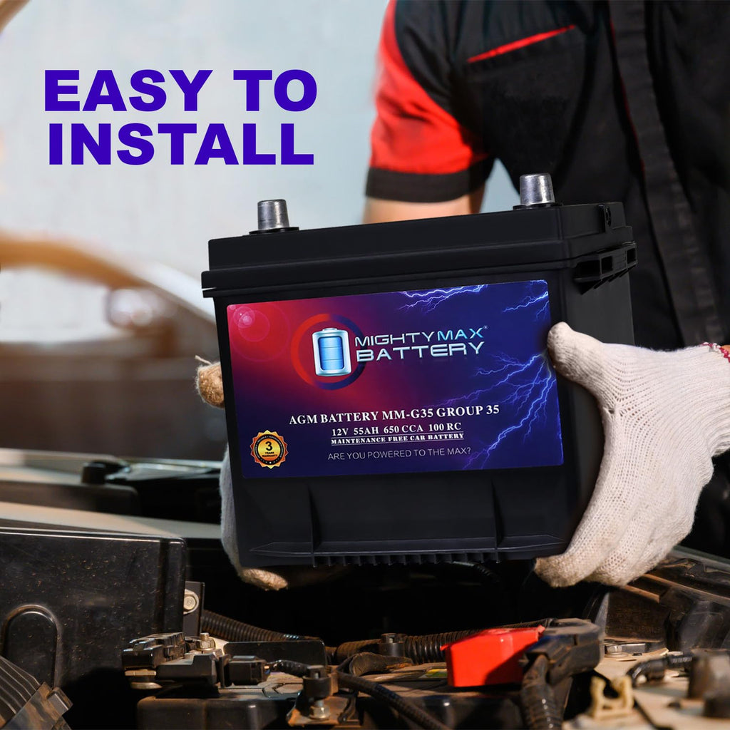 12V 55Ah AGM Replacement Battery E6783