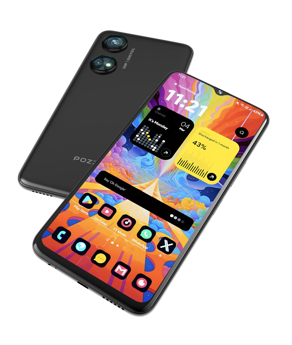 6.79” HD+ 128GB 4G LTE Unlocked Android Smartphone Y40355