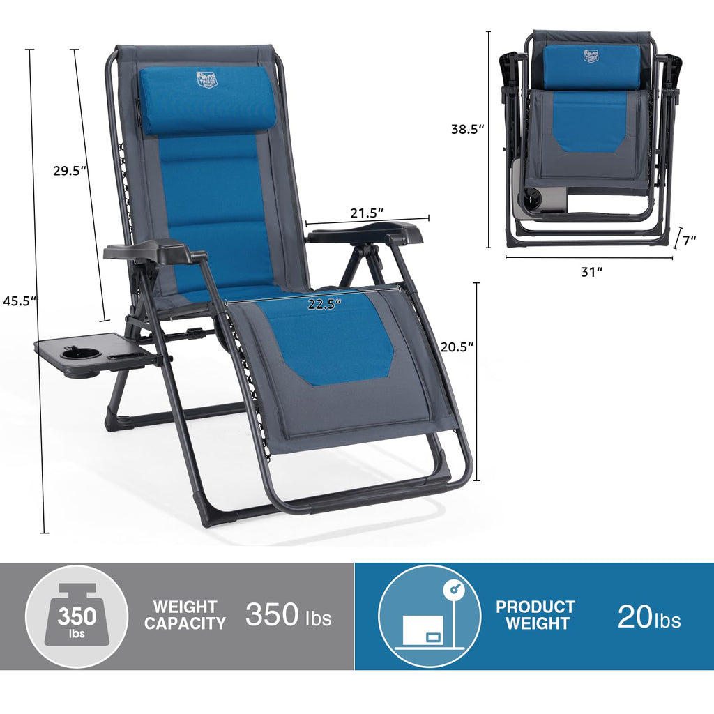 Oversized Zero Gravity Chair 2 Pack Y667