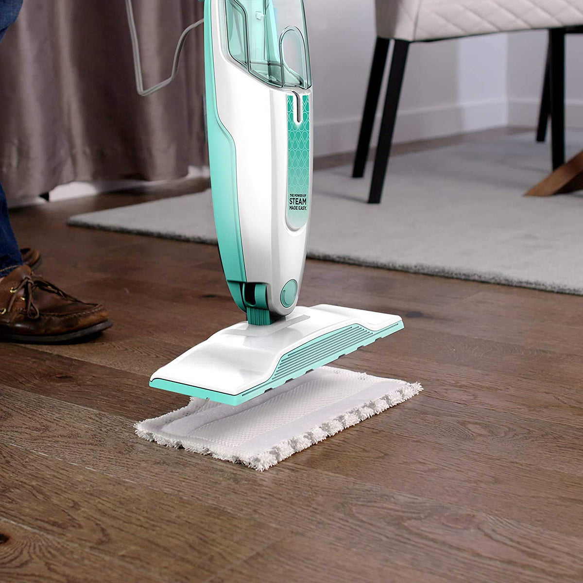 Steam Mop Hard Floor Cleaner with Removable Water Tank H770786