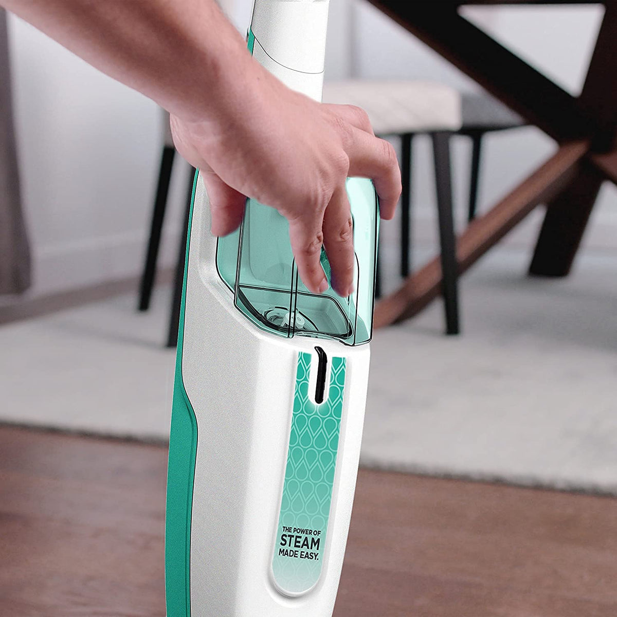 Steam Mop Hard Floor Cleaner with Removable Water Tank H770786