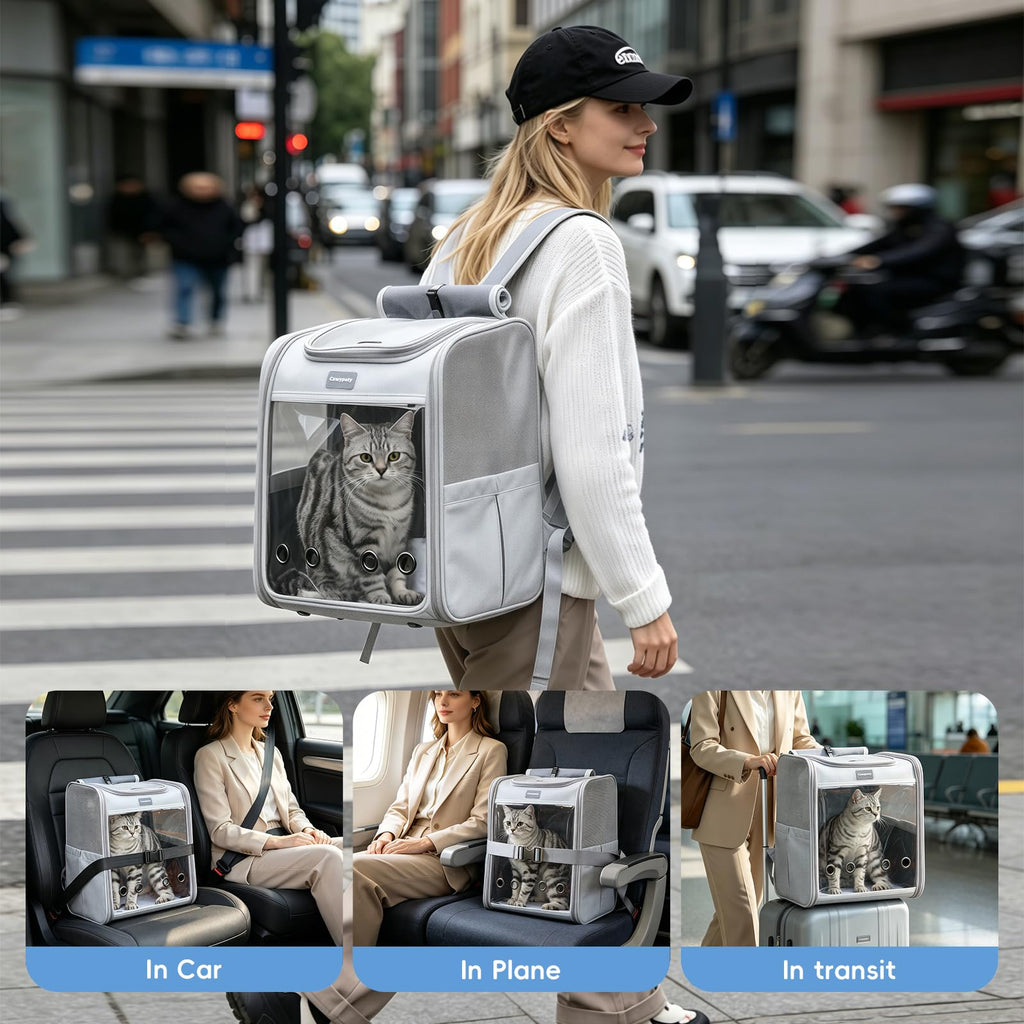 Cat Carrier Backpack Bubble Pet Carrier Y3945