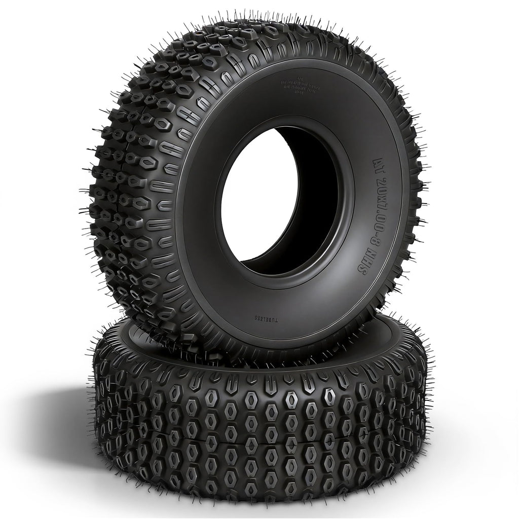 Set of 2 20x7-8 All-Terrain Tires U51123