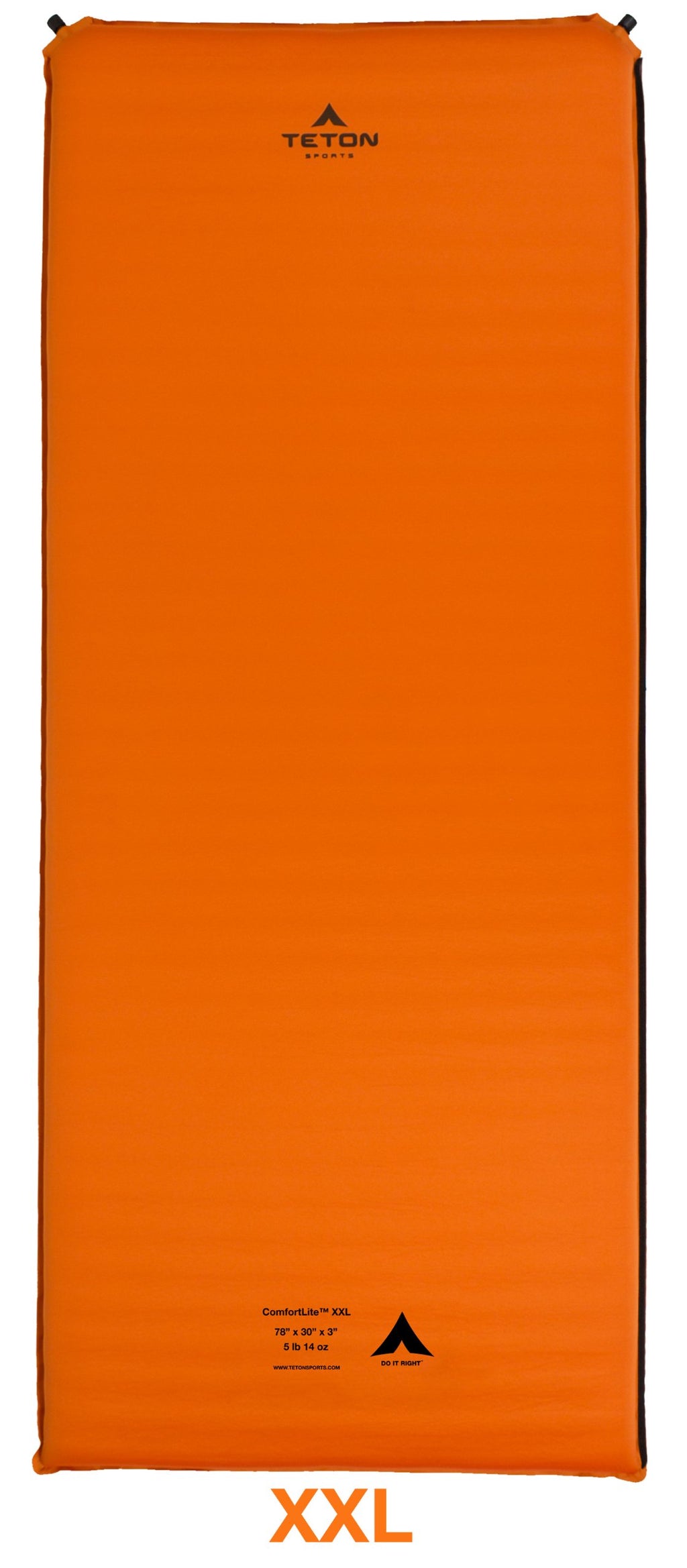 Orange Inflatable Camping Seat Cushion X186