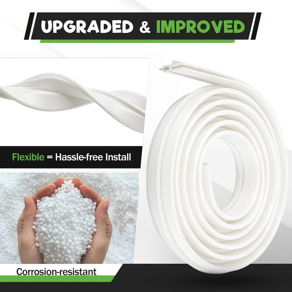RV Roof Vent Seal Replacement 51" Vent Lid Gasket F5956