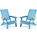Blue Adirondack Chair Set of 2 P447