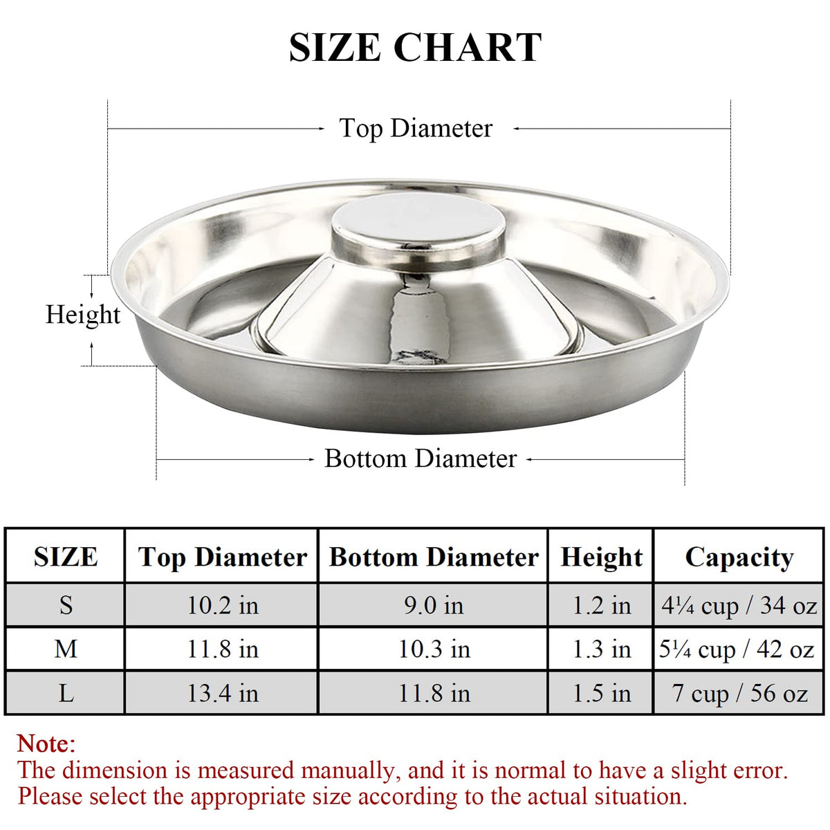 Stainless Steel Pet Bowl Q554326