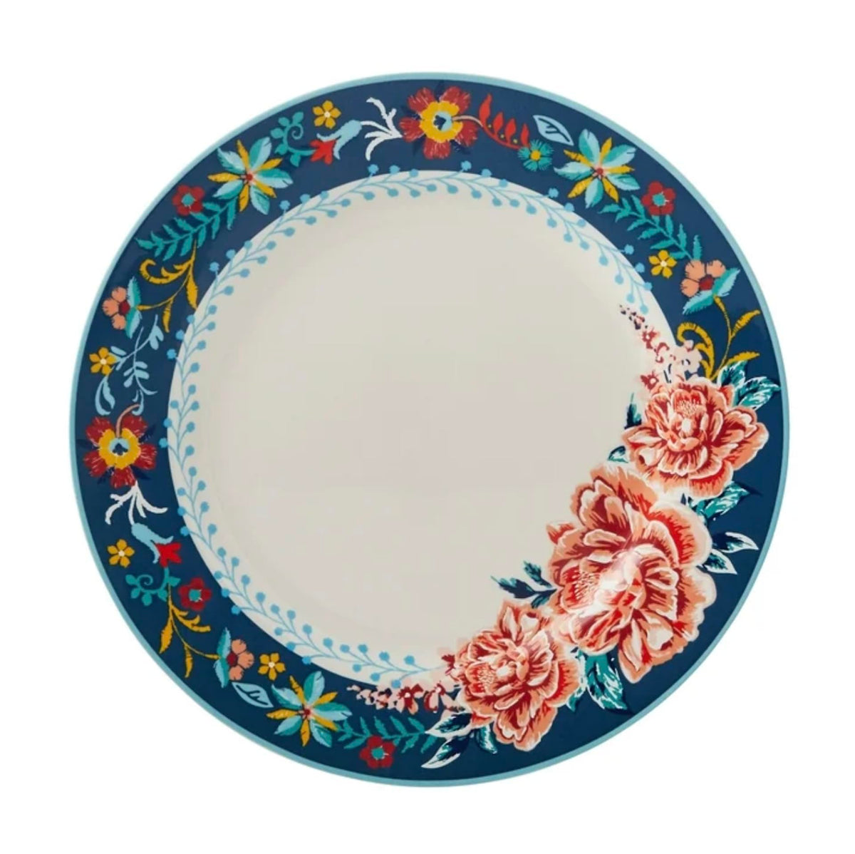 12-Piece Floral Stoneware Dinnerware Set J676564