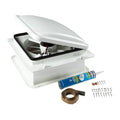 14" RV Rooftop Vent Exhaust Fan with Lid, White Z656459