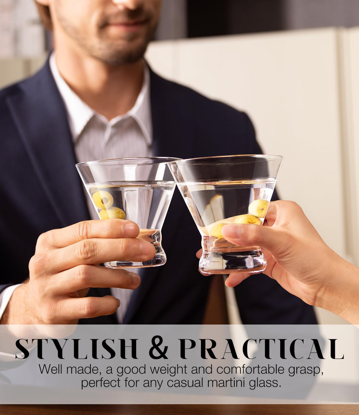 Martini Glasses Set of 4 V384803