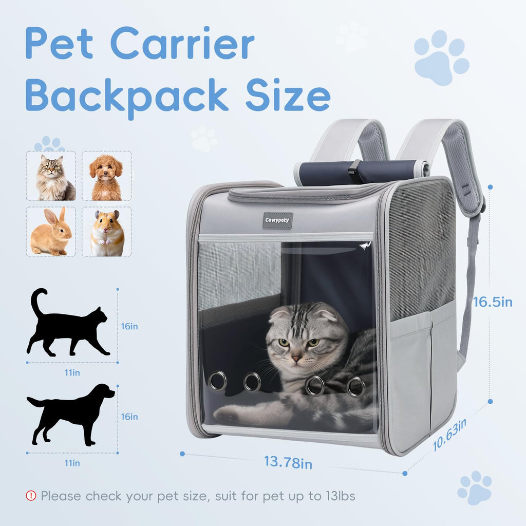 Cat Carrier Backpack Bubble Pet Carrier Y3945