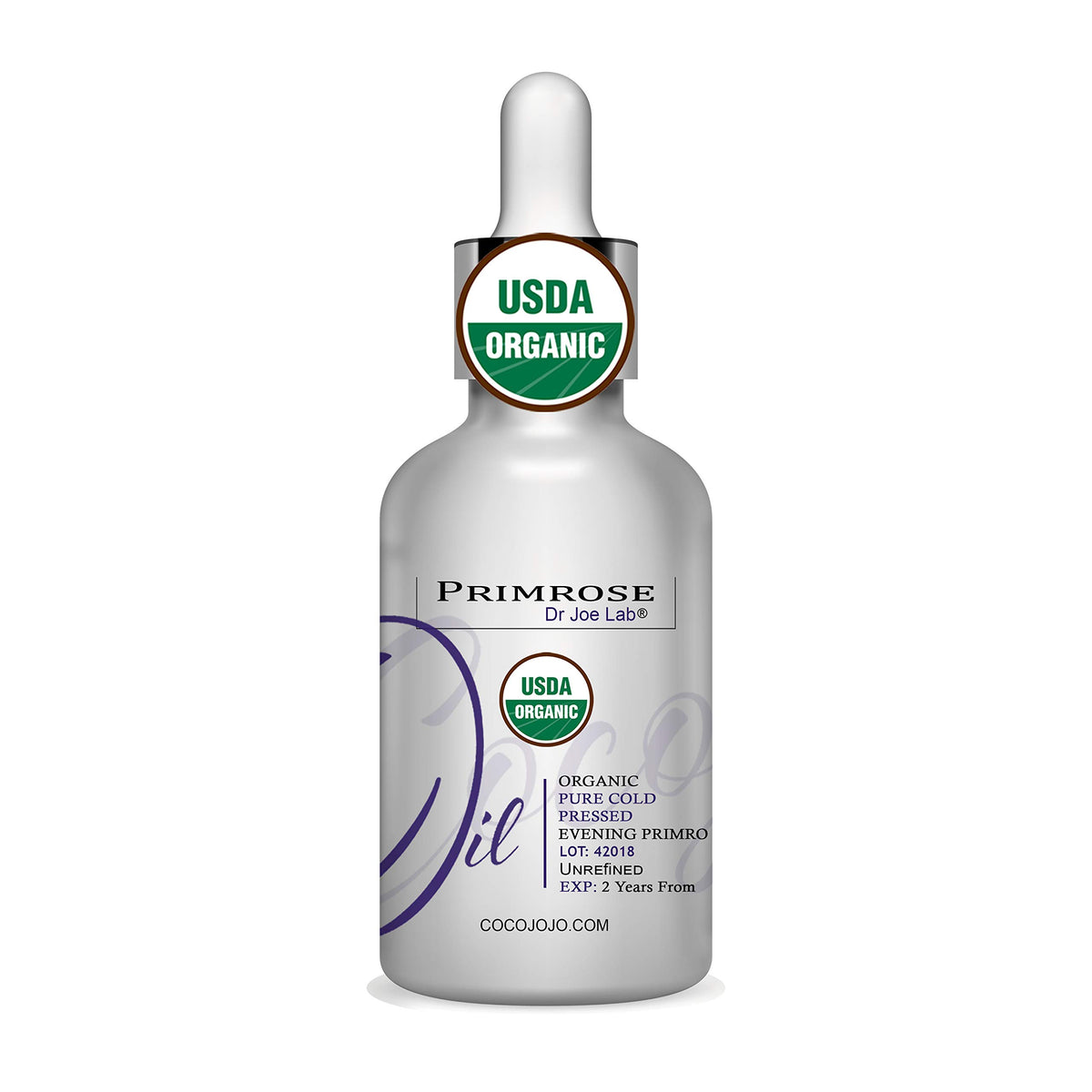 Organic Cold Pressed Evening Primrose Oil 1 oz H701584