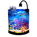 1 Gallon Half Moon Fish Tank G11098