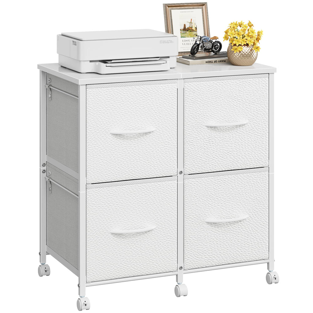 4 Drawer Mobile Lateral File Cabinet B251825