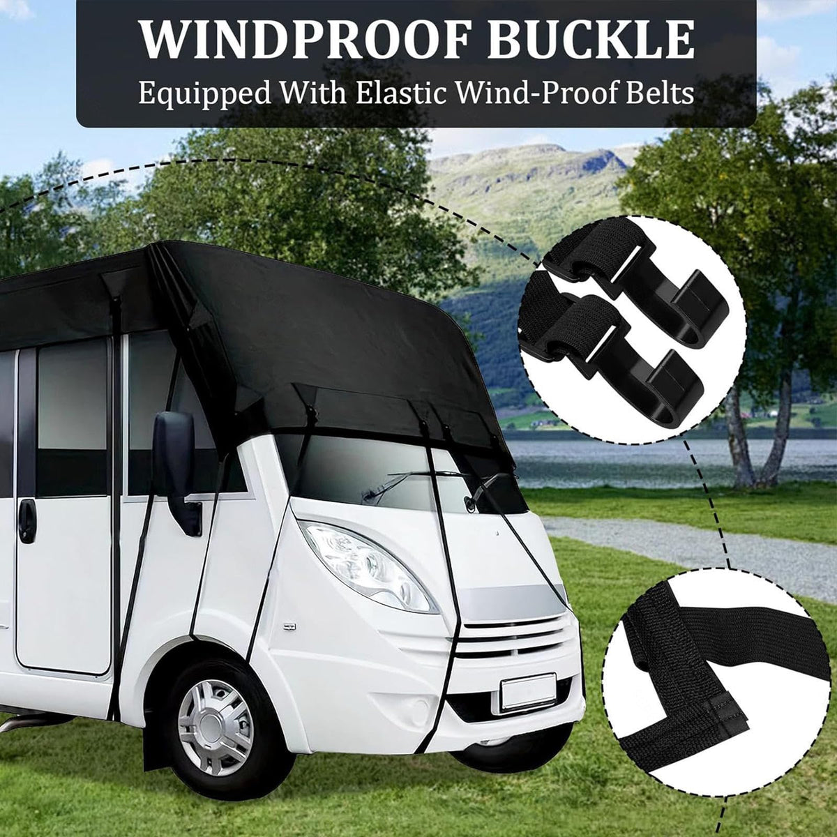 Camper Cover, Grey, 5m×3m L27649
