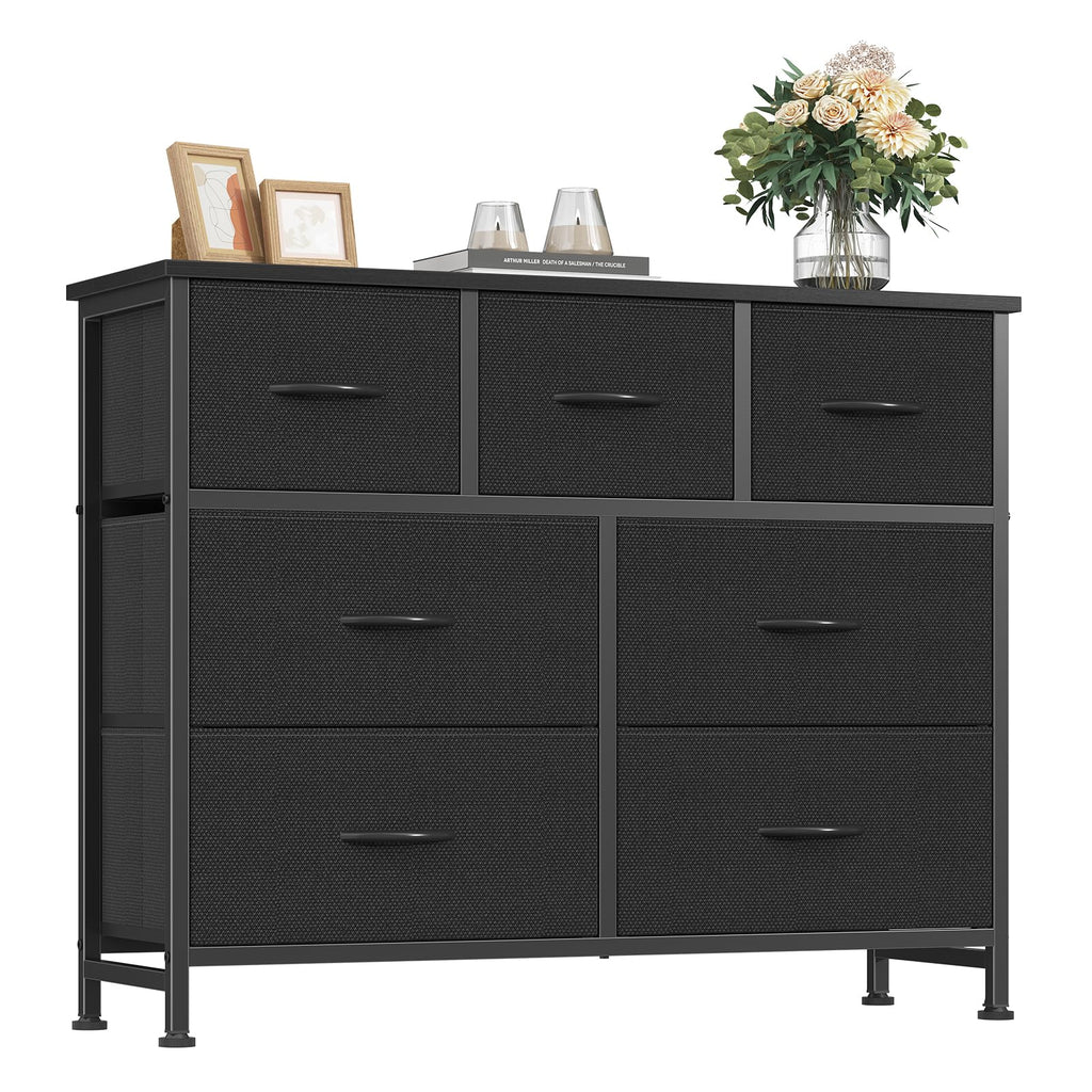 Fabric 7 Drawer Dresser A271673