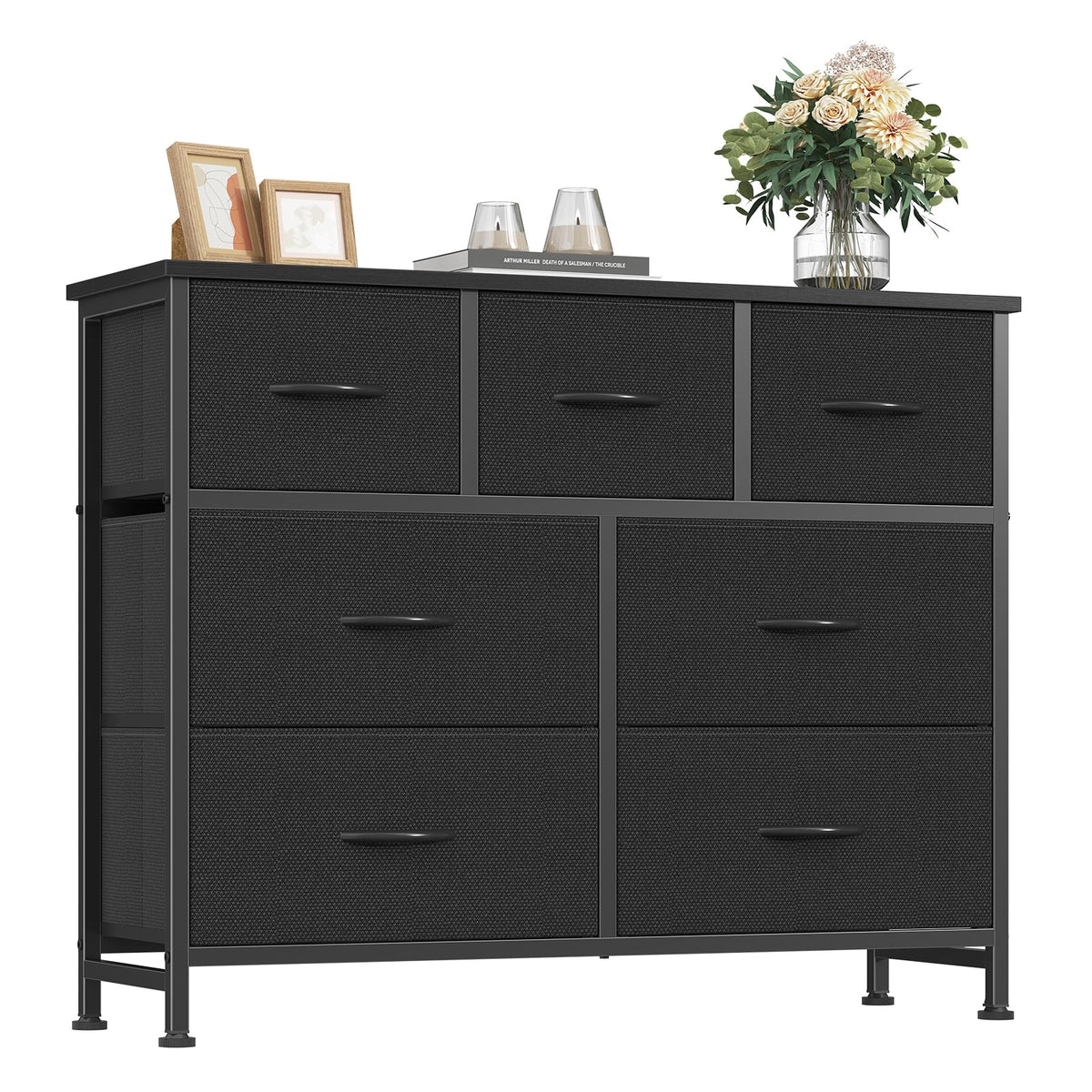 Fabric 7 Drawer Dresser A271673