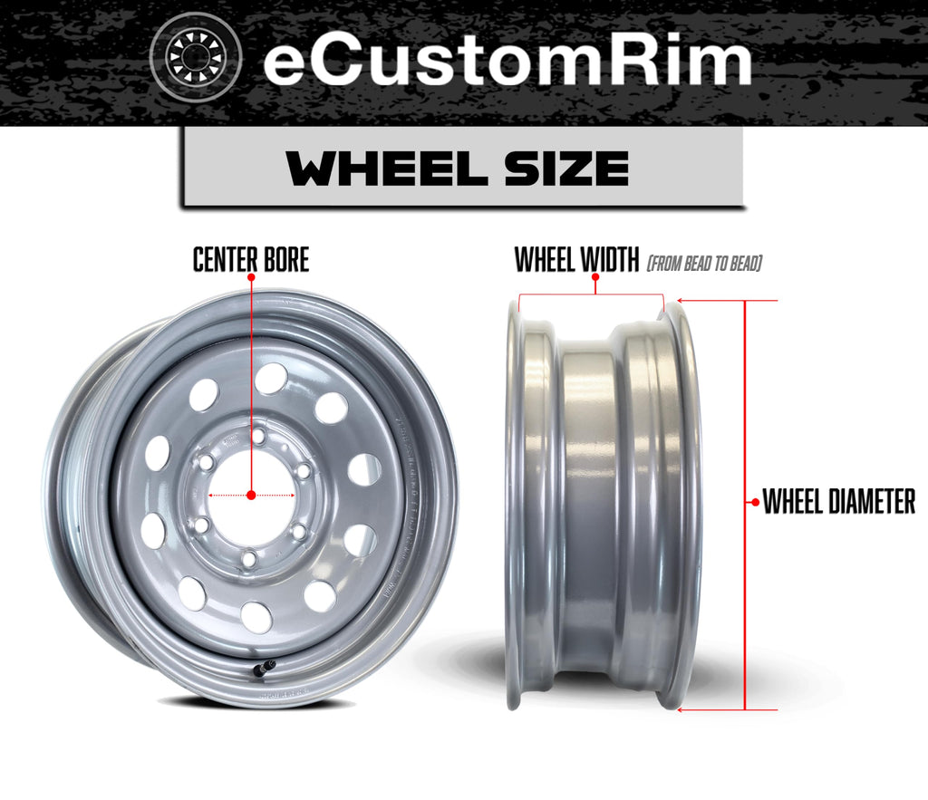 2-Pack Trailer Tire Rim Assembly 4.80-12 5 Lug Black Z5833