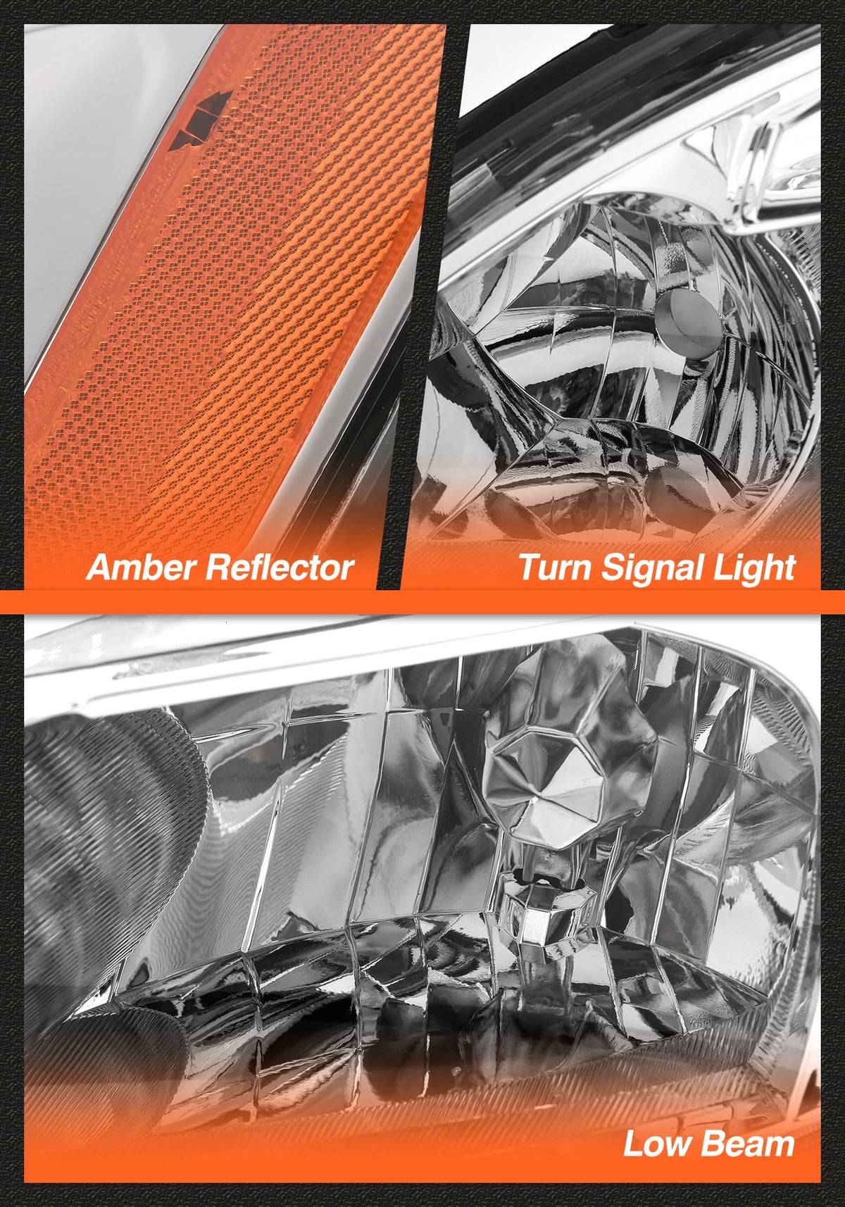 2003-2007 Honda Accord Headlights K30325