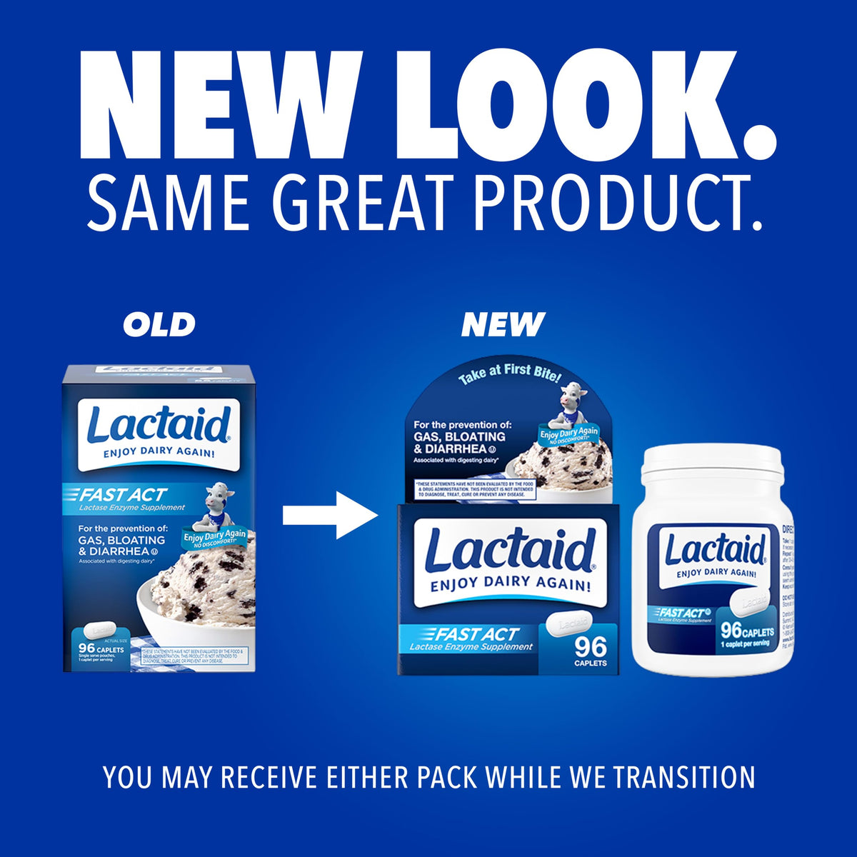 Lactase Enzyme Caplets 96 Ct G358