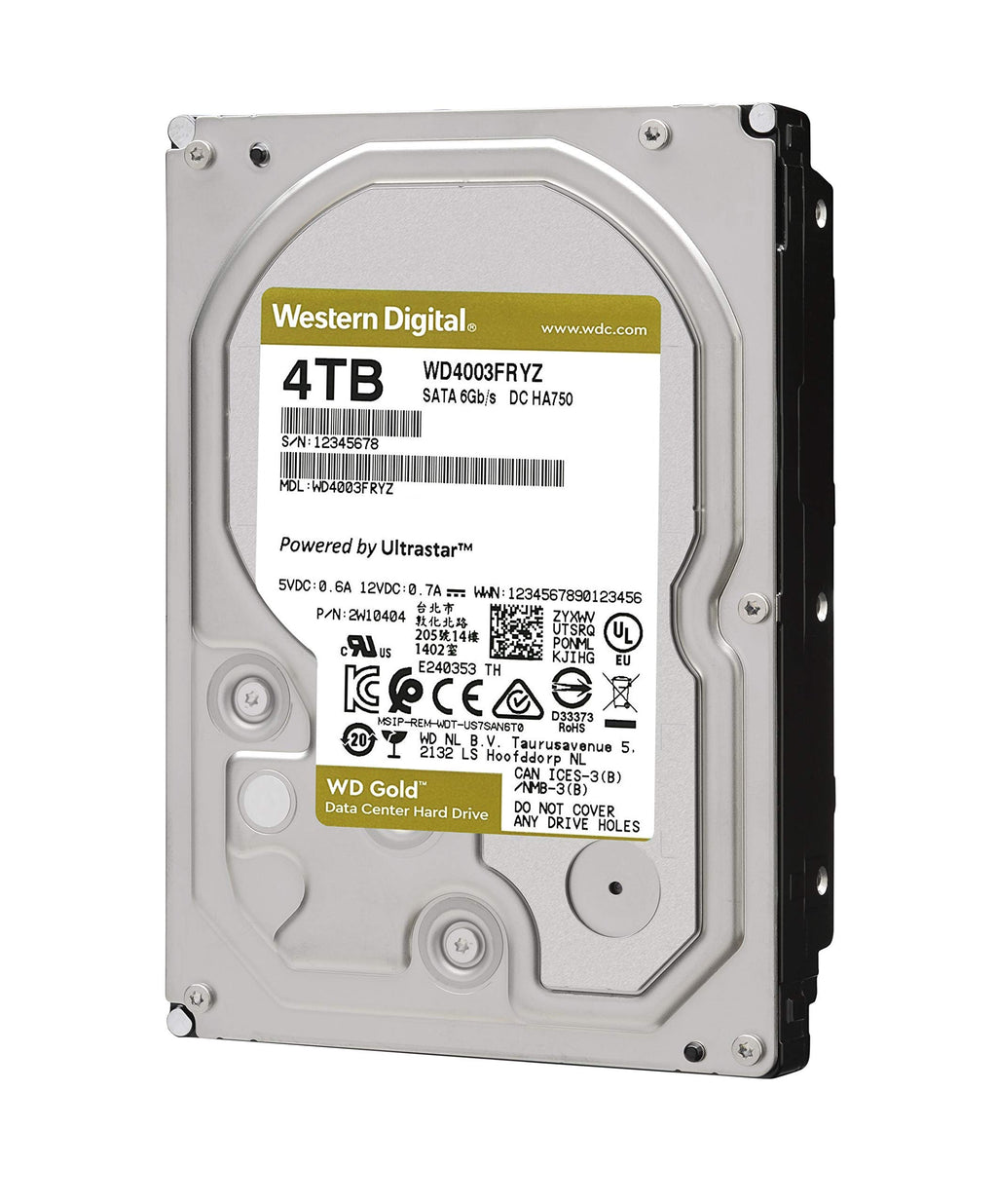 4TB 7200 RPM Internal Hard Drive W896227
