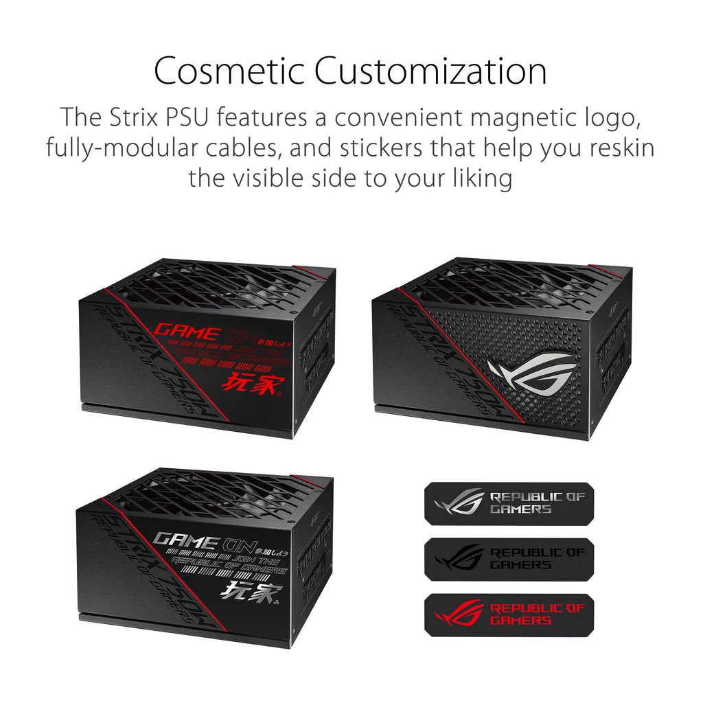 750W Fully Modular 80 Plus Gold ATX Power Supply D754