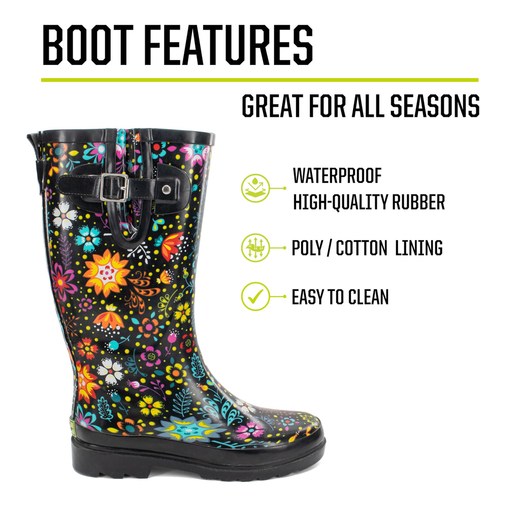 Waterproof Tall Rain Boot X5768