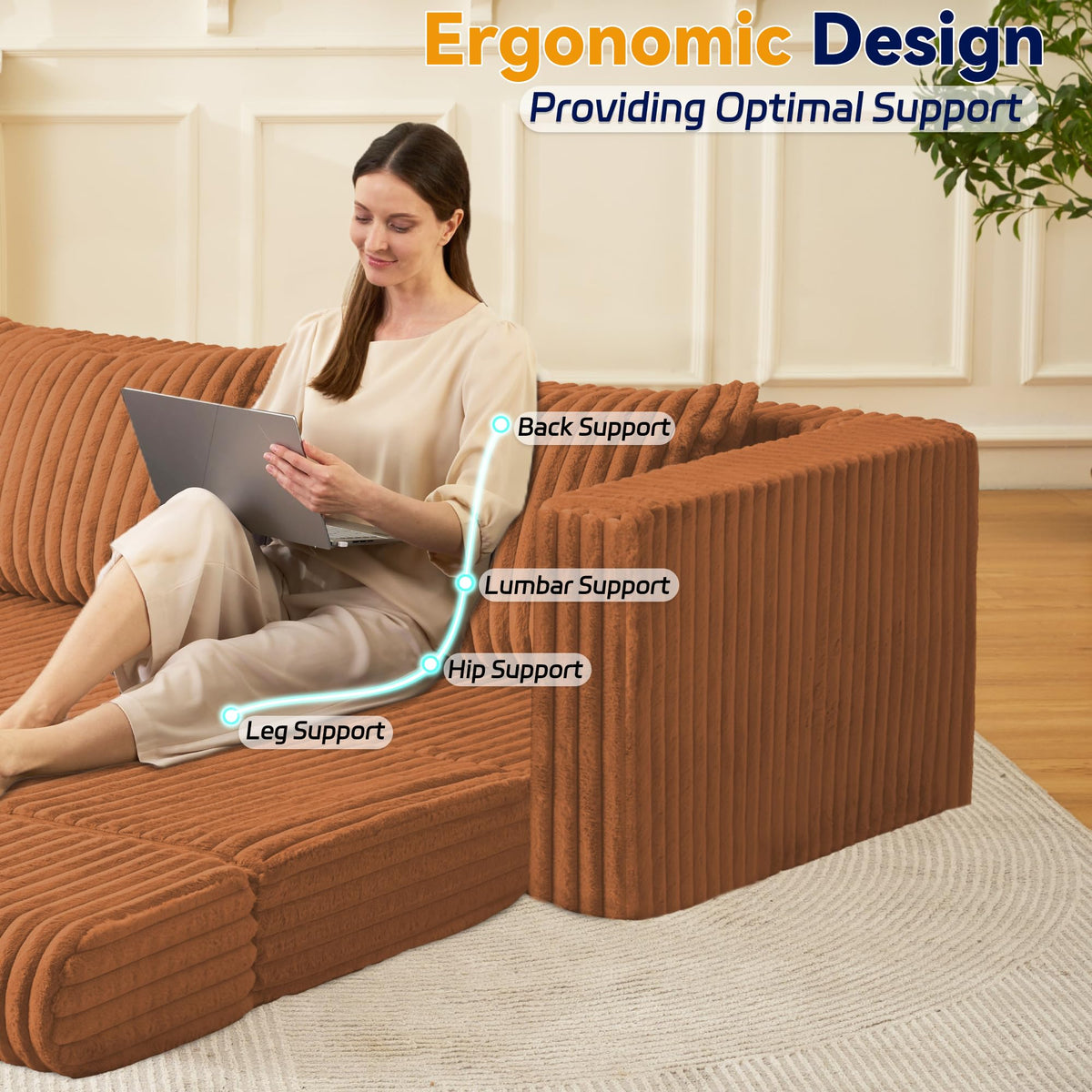 4-in-1 Convertible Sofa Bed K820950
