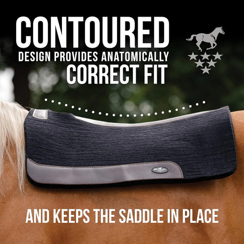 100% Wool Felt Western Saddle Pad T870158