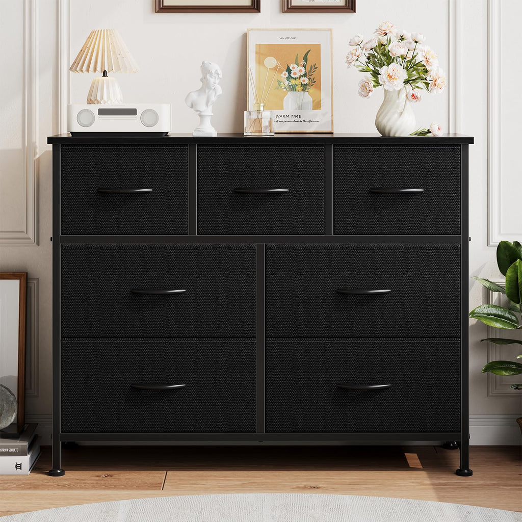Fabric 7 Drawer Dresser A271673