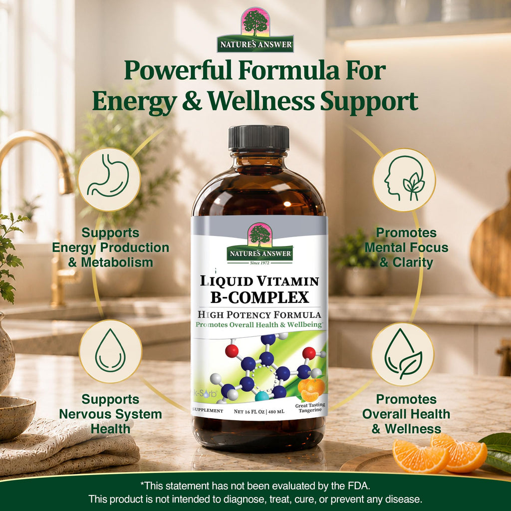 Liquid Vitamin B-Complex 16 Fluid Ounce L244