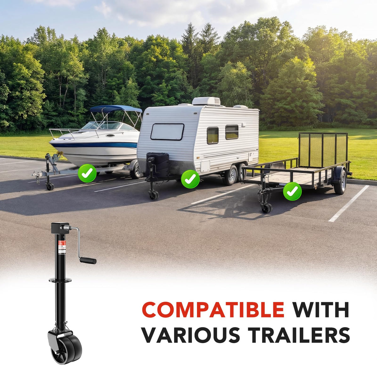 A-Frame Trailer Jack 2-in-1 T9892