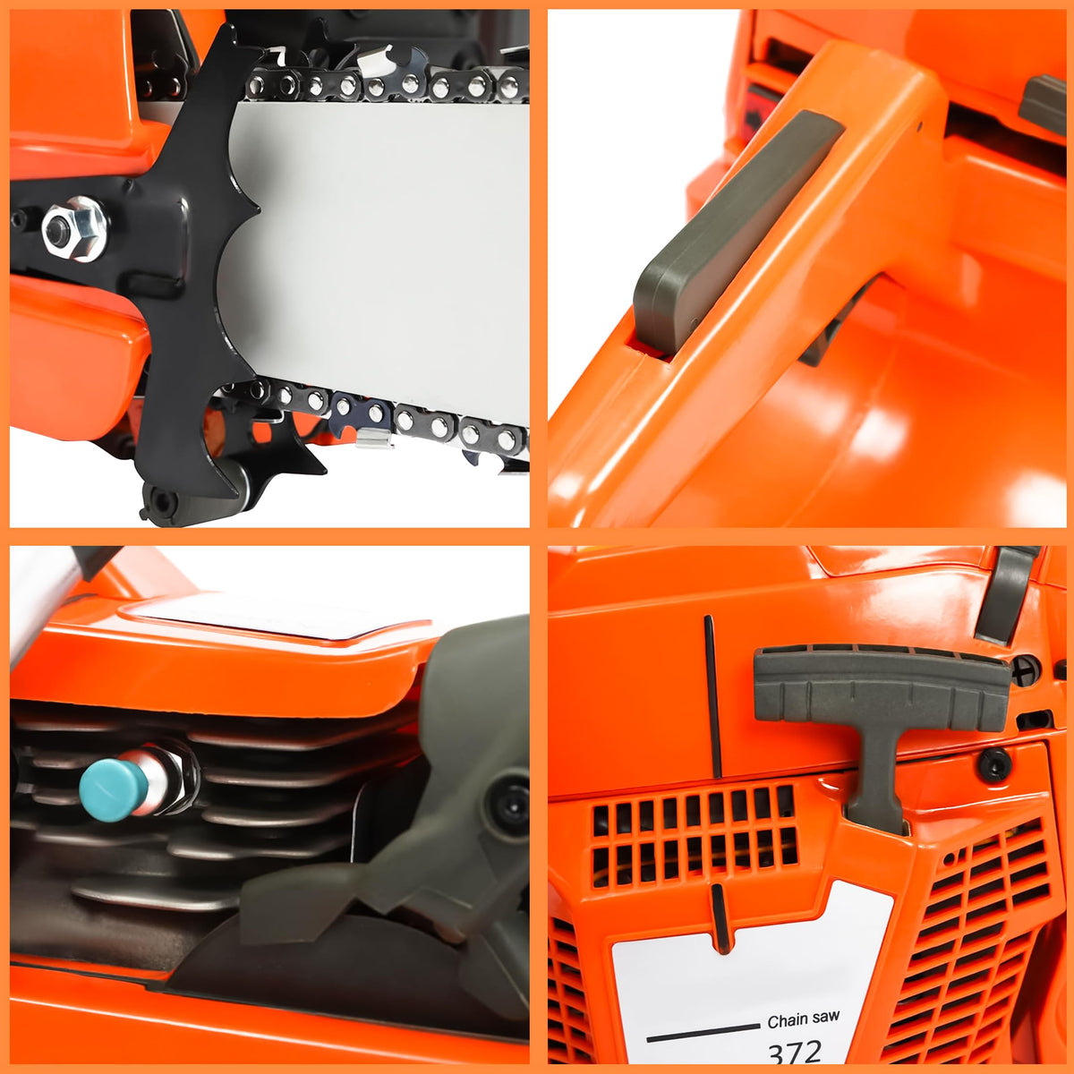72CC 5.3HP 24" Gas Chainsaw V46364
