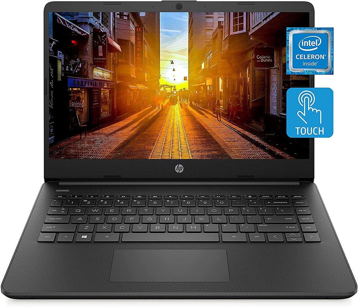 14 Laptop, Intel Celeron N4120, 4 GB RAM, 64 GB Storage, HD Touchscreen, Windows 11 Q88920