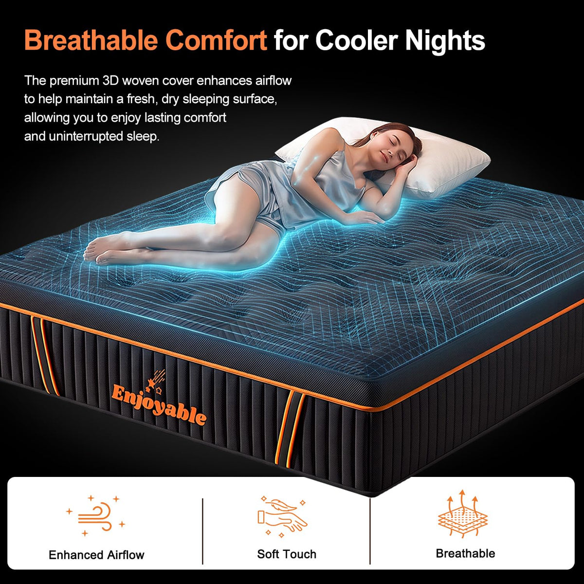 14 Inch Hybrid Full Size Mattress with Memory Foam & Pocket Springs C3767