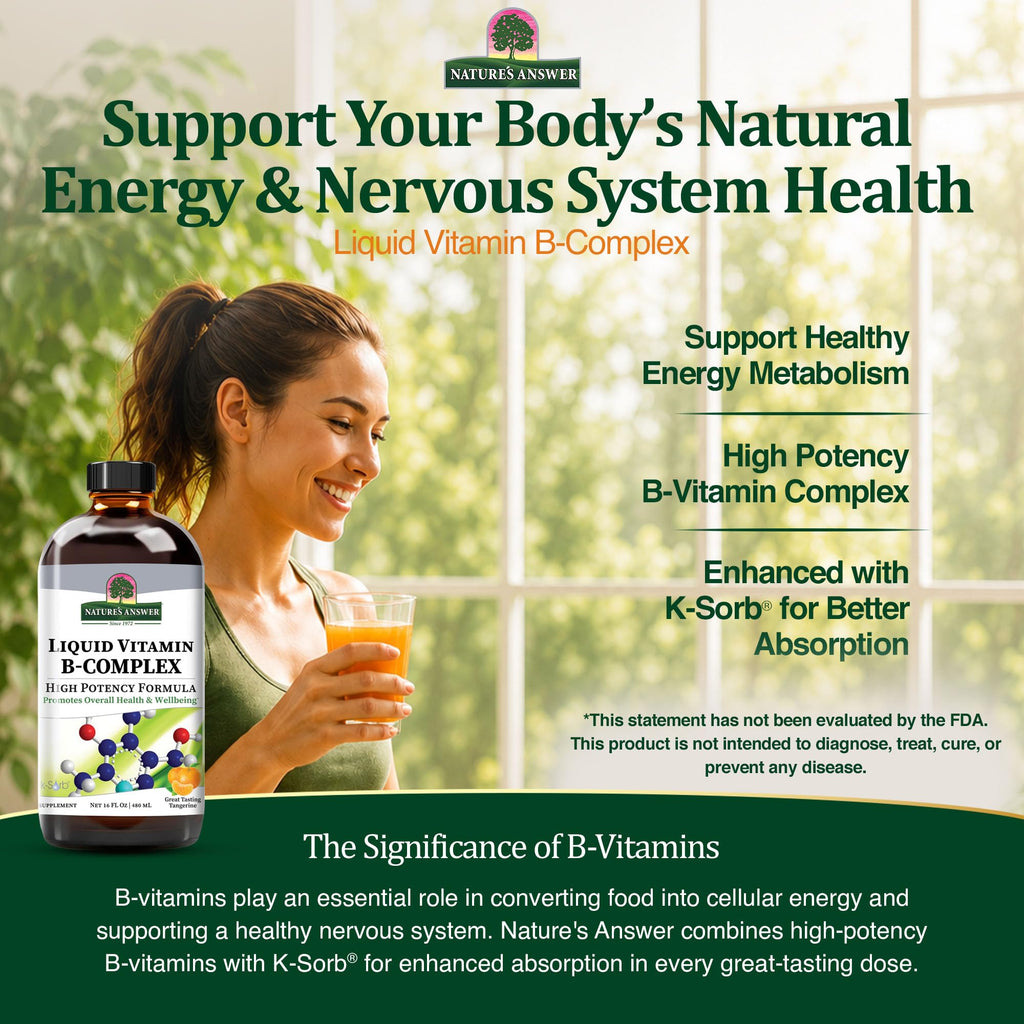 Liquid Vitamin B-Complex 16 Fluid Ounce L244