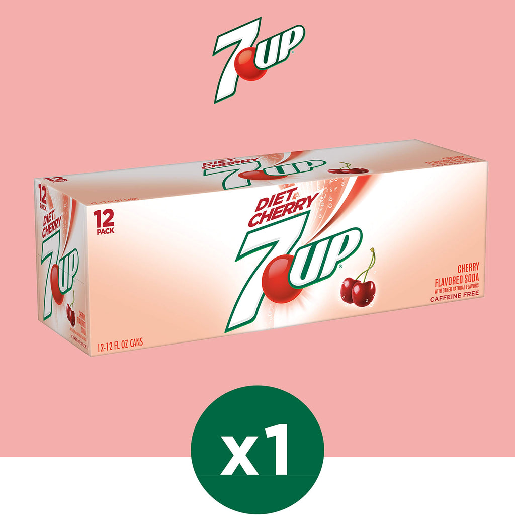 Diet Cherry Lemon Lime Soda, 12 Fl Oz (Pack Of 12) X624710