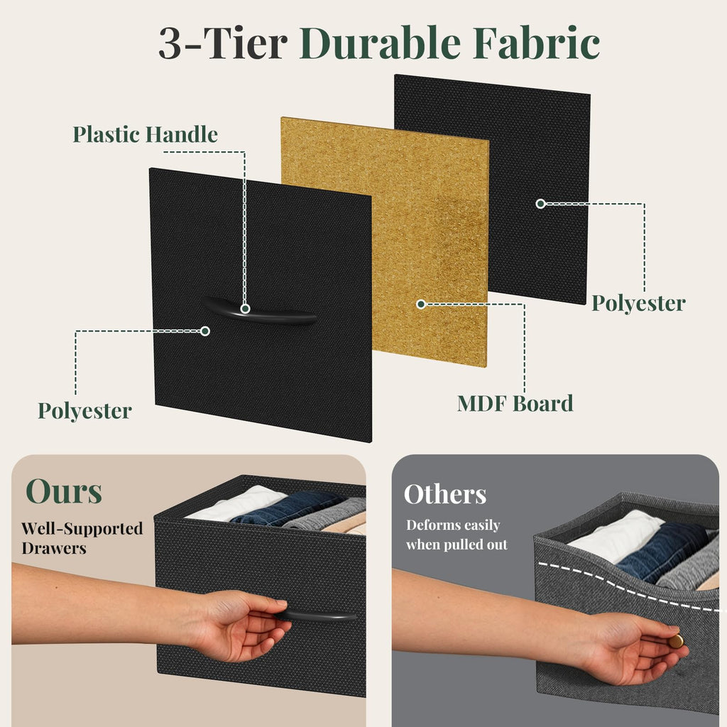 Fabric 7 Drawer Dresser A271673