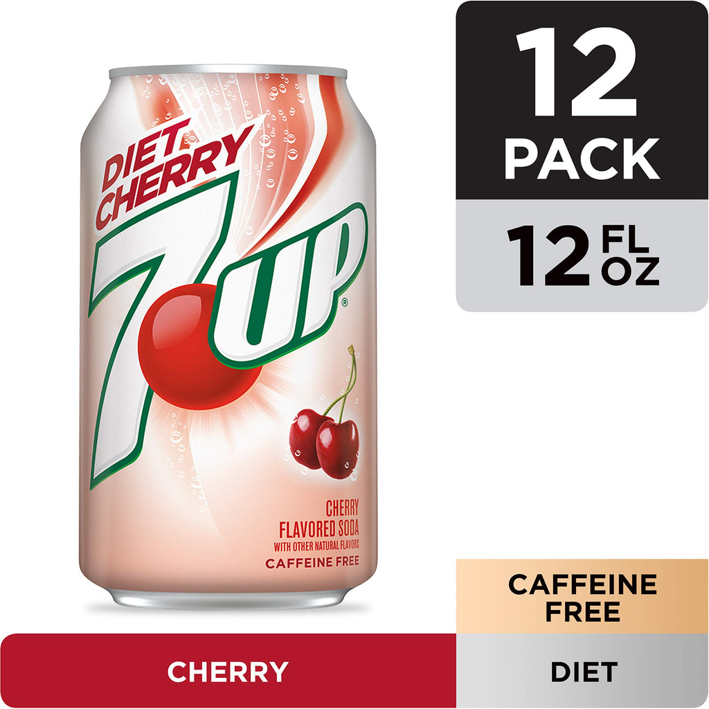 Diet Cherry Lemon Lime Soda, 12 Fl Oz (Pack Of 12) X624710