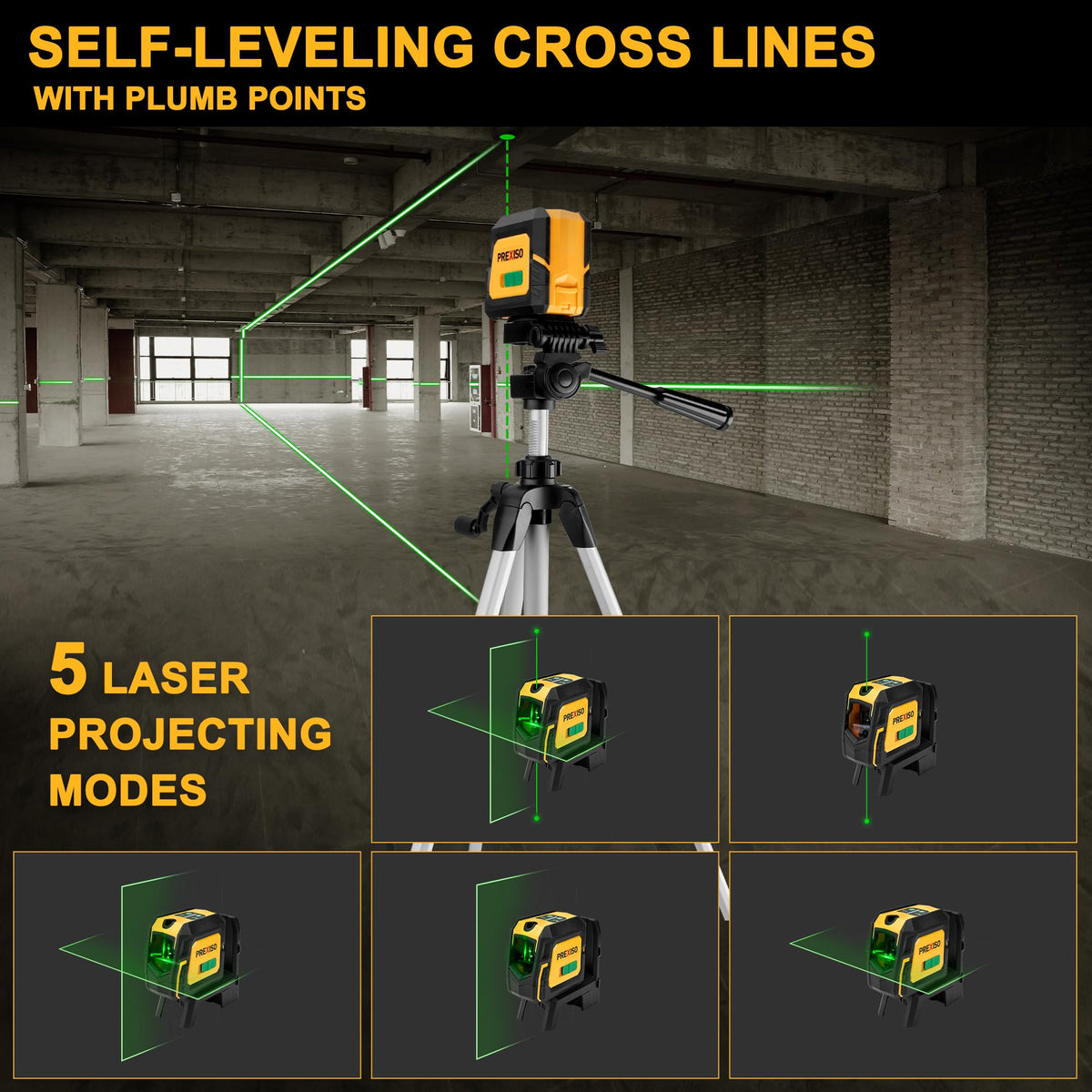 100Ft Self Leveling Laser Level with Tripod N771