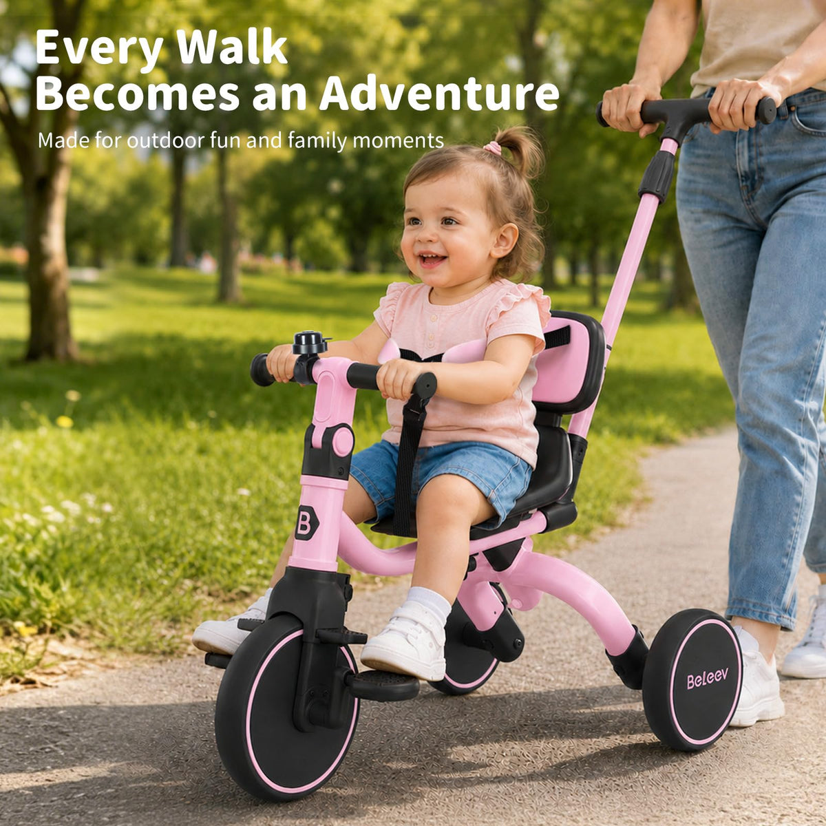 5 in 1 Toddler Tricycle & Balance Bike P43933