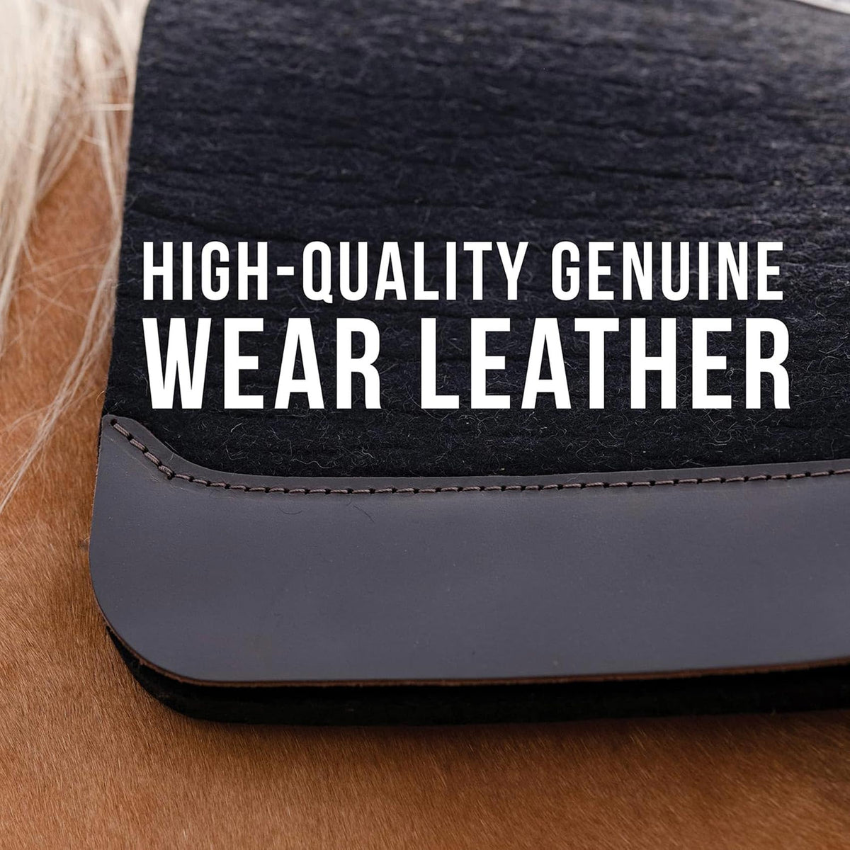 100% Wool Felt Western Saddle Pad T870158