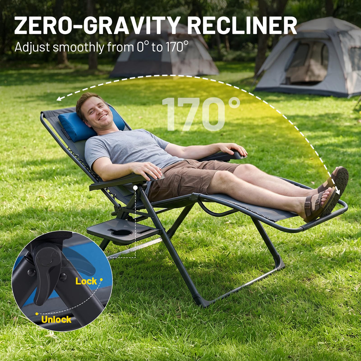 Oversized Zero Gravity Chair 2 Pack Y667