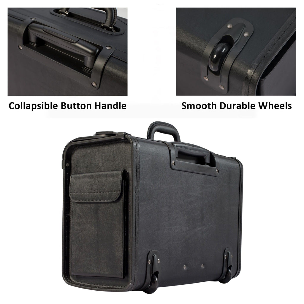Wheeled Briefcase Rolling Case V690