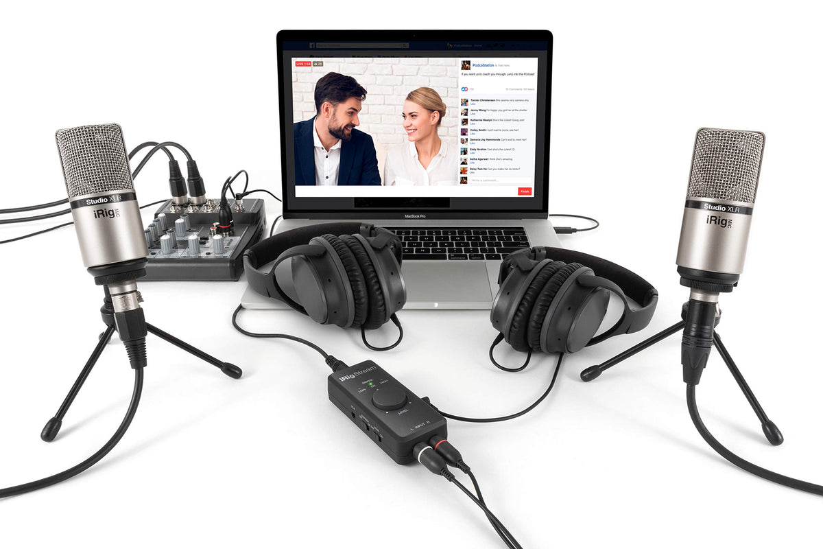 Stereo Audio Interface with USB-C, Lightning and USB S75445